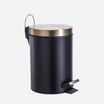 Kosz na śmieci czarny 2,5 L - 1