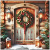Serwetki świąteczne DOORWAY TO CHRISTMAS 20 szt. - 1