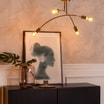 Lampa sufitowa złota KORTE 35 cm - 5
