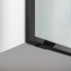 Front przeszklony ALFRAME 40x76,5 cm czarny - 2