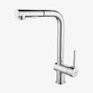 Bateria zlewozmywakowa z wyciąganą wylewką LAVEO LUX chrom - 1