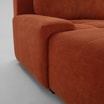 Narożnik rozkładany ceglasty COMODO lewy - 6