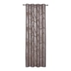 Zasłona do salonu na przelotkach taupe VANUA 140x260 cm - 3