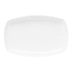 Półmisek porcelanowy QUADRO biały 30x19.5 cm - 1