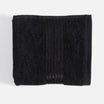Ręcznik frotte czarny LUKSOR 30x50cm - 1