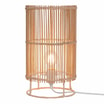 Lampa stołowa bambusowa EDIN 20x35 cm - 1