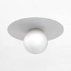 Lampa sufitowa biała FLAT - 1