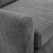 Sofa 3-osobowa szaroniebieska MEVI  - 6