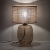 Lampa stołowa abażur juta MELODY - 1
