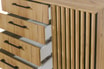 Komoda z lamelami MALMO - 4
