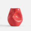 Wazon nowoczesny czerwony 15 cm - 1