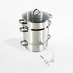 Sokownik WINSTON 8000 ml srebrny - 1