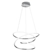 Lampa wisząca LED srebrna BOLOGNA - 1