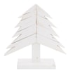 Dekoracja CHOINKA biała 30 cm - 1