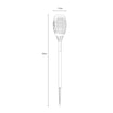 Lampa outdoorowa solarna IP44 czarna 50 cm - 4
