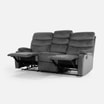 Sofa z funkcją relaksu 3-osobowa GANIBIO - 4