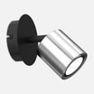 Kinkiet spot czarno-niklowany DEMIA - 2