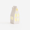 Dekoracyjny domek LED biały 13,2 cm - 2
