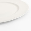 Talerz ozdobny podtalerz biały 33 cm - 2
