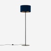 Lampa podłogowa welur niebieski TERCINO - 1