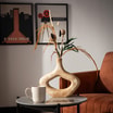 Wazon drewniany z dziurką 28 cm - 2