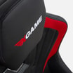 Fotel gamingowy MEWINO czarno-czerwony - 6