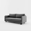 Sofa 3-osobowa jasnoszara BRUNO - 2