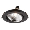 Oprawa halogenowa wpuszczana oczko czarna CHUCK 16 cm - 3