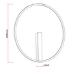Lampa sufitowa LED czarna CORIT 58,5 cm - 4