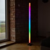 Muzyczna lampa podłogowa LED RGB czarna TUYA z pilotem - 5