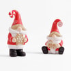 Figurka dekoracyjna MIKOŁAJ siedzący 25 cm - 4