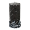 Świeca walec glamour LAS 14 cm - zdjęcie 2