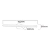 Kinkiet LED 12W czarny ARVI 40 cm - 3