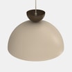Lampa wisząca beżowa NEVIS I - zdjęcie 3