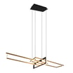 Lampa wisząca LED złota SALINAS - 5