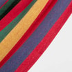 Hamak w paski, z drążkami, 190x80 cm - 3