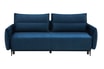 Sofa 3-osobowa DL rozkładana granatowa KIOTO - 1