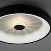 Plafon LED 29W czarny VERTIGO z pilotem fi 46,5 cm - 3