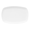 Półmisek porcelanowy QUADRO biały 35x23,3 cm - 1