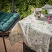 Obrus z lnem w polne kwiaty GARDENA 140x240 cm - 2