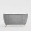 Sofa uszak 3-osobowa jasnoszara KELSO - 4