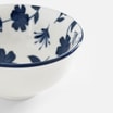 Miska porcelanowa FIORI biało-niebieska 280 ml - 2