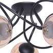 Lampa sufitowa kule czarna FLORO 5 - 3
