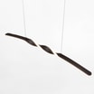 Lampa wisząca LED czarna GINKO - 3