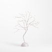 Drzewko dekoracyjne 100 LED białe 45 cm - 1