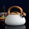 Czajnik z gwizdkiem GOLF biały mat 2,3 l - 2