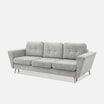 Sofa jasnoszara VEROLI - 2