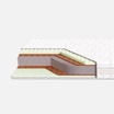 HEZE Materac piankowy 80x200cm H4 - 2