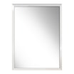 Lustro 50x70 cm w białej ramie SLIM - 1