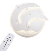 Plafon ozdobny LED DELFINY 48 W P-666/1 z pilotem - 1